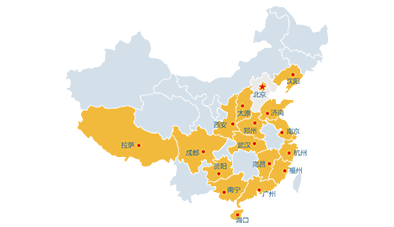 全国19个运营中心,集团化运作