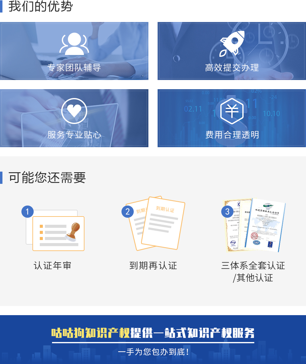 咕咕狗知识产权iso9001质量管理体系